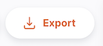 Export button for downloading prescriptions as a CSV file