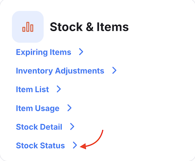 stock status