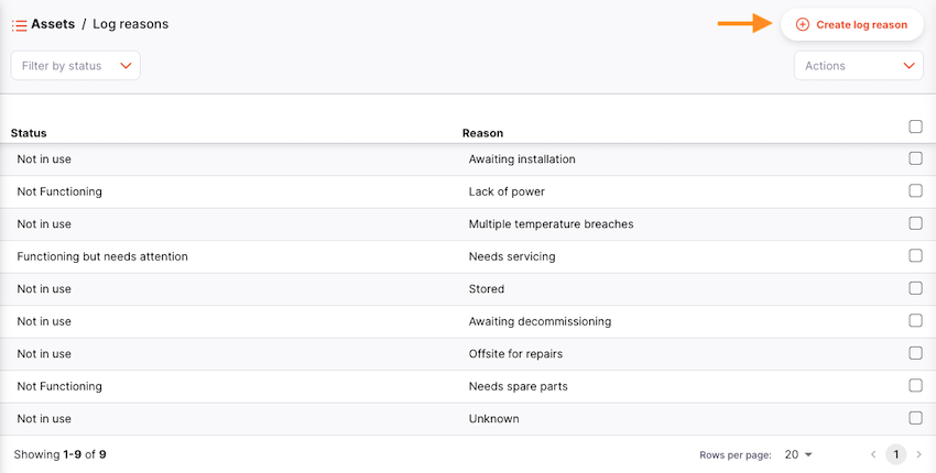 Bouton nouvelle raison