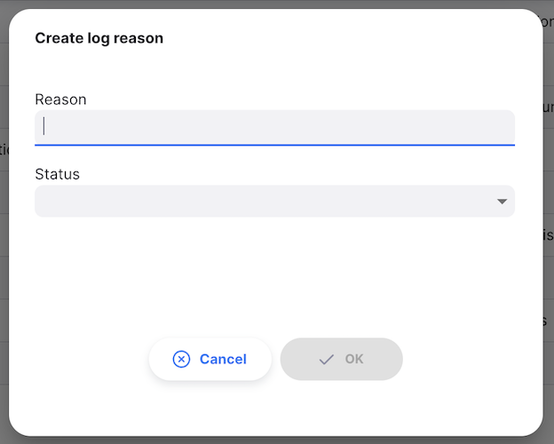 Fenêtre nouvelle raison