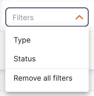 Filtre article