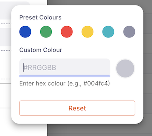 Sélecteur de couleur