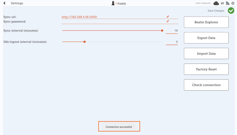 Custom invoices button on Navigator