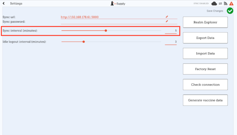 Custom invoices button on Navigator
