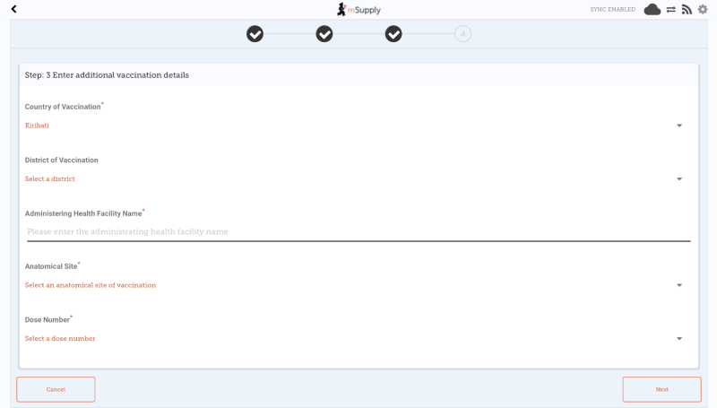 Custom invoices button on Navigator
