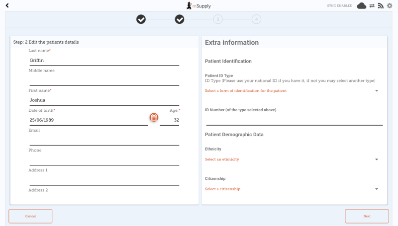 Custom invoices button on Navigator