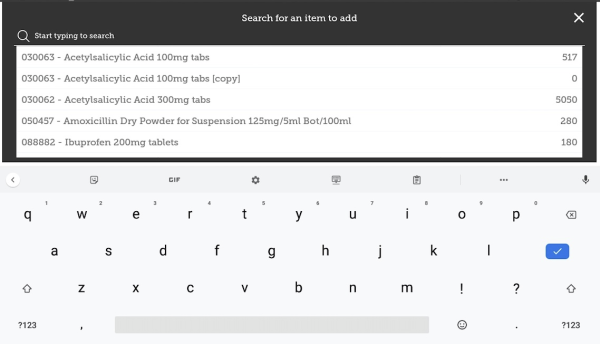 Custom invoices button on Navigator