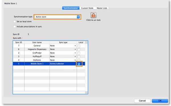 Custom invoices button on Navigator