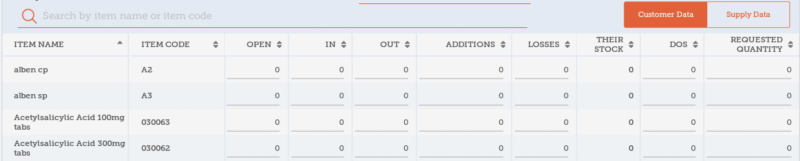 Custom invoices button on Navigator