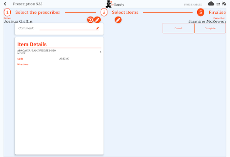 Custom invoices button on Navigator