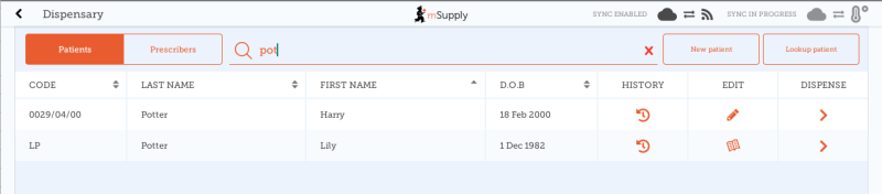 Custom invoices button on Navigator