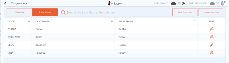 Custom invoices button on Navigator