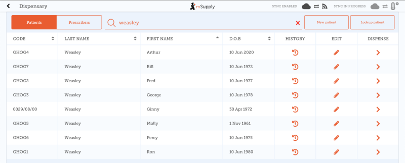 Custom invoices button on Navigator