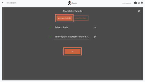 Custom invoices button on Navigator