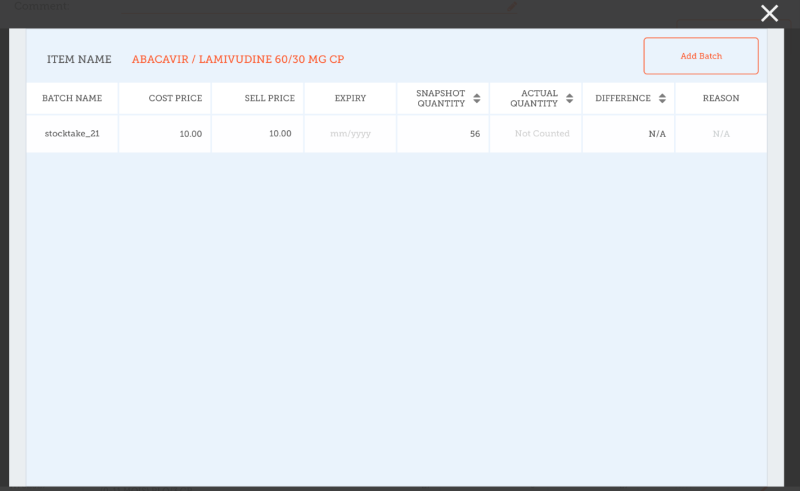 Custom invoices button on Navigator